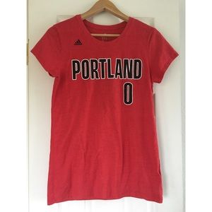 Adidas Portland Trail Blazers Lillard T-shirt